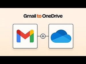 Easily Connect Gmail to Onedrive With This Zapier Integration Tutorial!