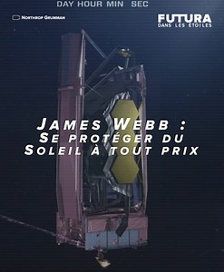 [⚛️] Nouvelle étape critique pour le télescope spatial James Webb ! 😥🛰 Lancé il y a quelques jours, il a entamé son déploiement. Un processus lent et risqué ! Notamment lors du dépliage du pare-soleil, élément essentiel pour protéger le télescope du rayonnement solaire. Il est actuellement à 500 000 km de la Terre, en route pour le point Lagrange L2 à 1,5 millions de km ! | Futura explore l'espace