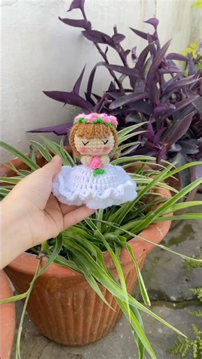 Crochet Reversible Bride👰‍♀️ #views #crochet #ytstudioes #trending #shortfeed #shortvideo #viral