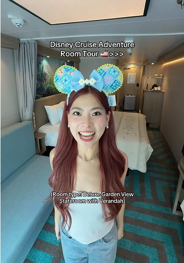 Deluxe Garden View Stateroom on Disney Cruise Line