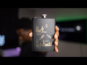 Engrave | Stainless Steel Flask | Glowforge