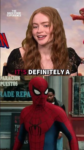 Sadie Sink’s First Day On the Spider-Man Set!
