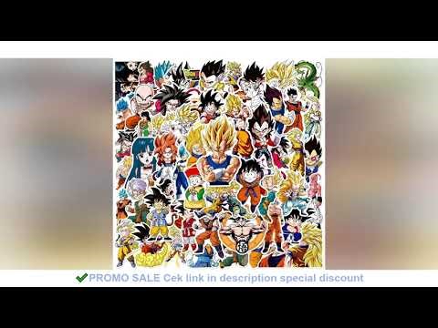 10/30/50pcs Classic Japan Anime Dragon Ball Stickers Kids Decals Toy DIY Laptop Water Bottle Phone C