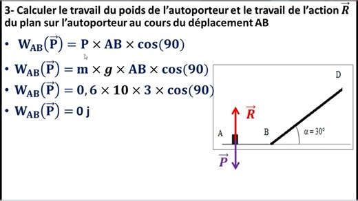 23K views · 549 reactions | Physique - 1Bac s.exp et SM Travail et énergie cinétique (Exercice 1) #top_physique_chimie | LYCEE MAROC | Facebook