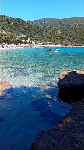 Beaches of Greece. Lichnos Beach. Parga. GREECE