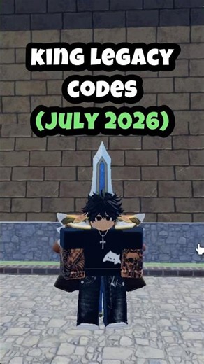 King Legacy Codes (July 2026) | All Working Codes 👑 #shorts