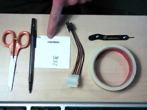 How To: Remove/Install Male Molex Connectors