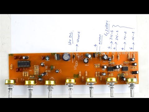PT2399 Echo Mixer Connections Guide