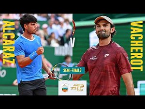 Carlos Alcaraz vs Valentin Vacherot Semi-Final Match Highlights 💪 | Rolex Monte-Carlo Masters 2026