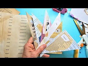 COLLAGE TUCKS FOR JUNK JOURNALS! Let's Have fun with paper!! The Paper Outpost!