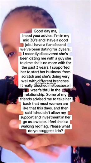 I discovered my fiancé has been cheating on me with a guy she told me she's no more with.🥲 #trend