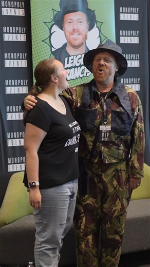 Throwback to when we had the hilarious Leigh Francis cause some chaos at our 2025 show! 💚 Get your tickets for our bang tidy 2026 show here! >> https://www.comicconventionliverpool.co.uk | Comic Con Liverpool