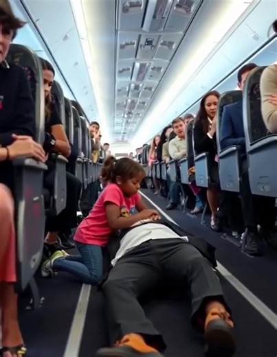 A Poor 12-year-old Black Girl Saved A Millionaire On A Plane… But What He Whispered Made Her Cry Out Loud... Twelve-year-old Amara Johnson sat nervously at the back of the crowded flight from Atlanta to New York. Her clothes were faded, her sneakers torn at the seams. She clutched a small backpack that held everything she owned—two books, a broken phone, and a photo of her late mother. Amara had never been on a plane before. The ticket wasn’t even hers. A charity group had given it to her so she