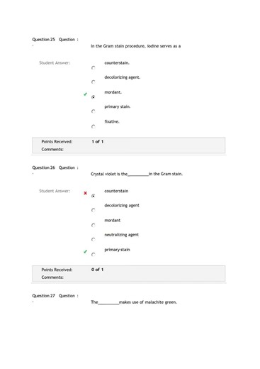Fundamentals of Microbiology Midterm Exam Prep Study Guide & Key Concepts