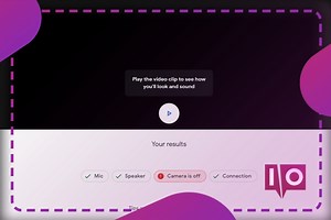 Checking Video Quality Before Joining a Google Meet Call