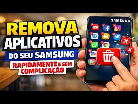 Remove apps from your Samsung quickly and easily.