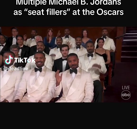 Michael B. Jordans: The Best Seat Fillers at the Oscars