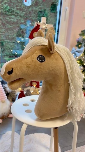 Vorher… Nachher! ✨ Mein Hobby Horse bekommt Weihnachtsmagie! #shorts #klaraswelt