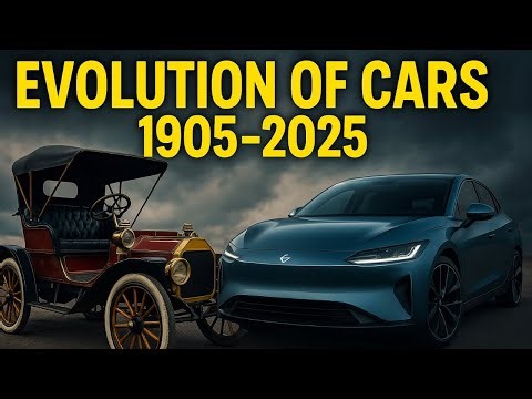 The Evolution Of Cars 1905–2025 | How We Ended Up with Electric Vehicles