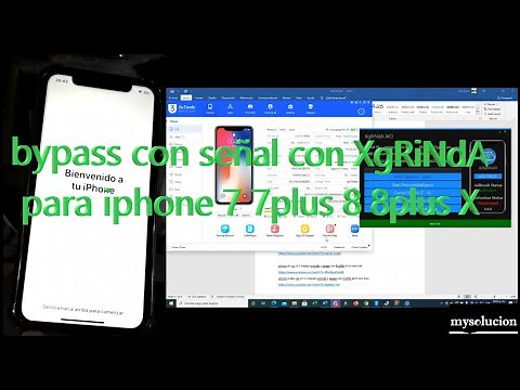 iphone X actualizado ios 14 4 1 bypass con señal con XgRiNdA