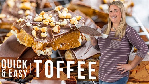 Quick and easy toffee
