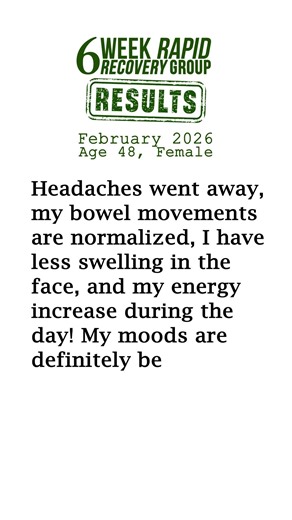 Goodbye Headaches, Bowel Issues, Fatigue and Low Moods in 6 Weeks!
