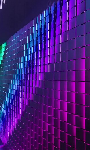 LED Kinetic lights. #led #ledlights #light #kineticlights #ledcurtain #ledcurtainlights #ledstrip #LED #ledlight #ledlight #lights #lightshow #stagelight