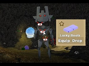 Evil Skeleton BOSS Fight Solo (Easy) & Lucky Boots - Island Tribes Roblox