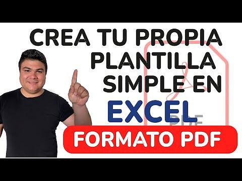 👉Cómo crear un formato de factura en Excel fácil, rápido y en PDF