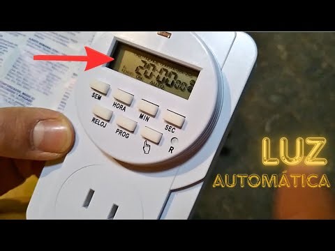 Installation of a TIMER to TURN ON and OFF a LAMP