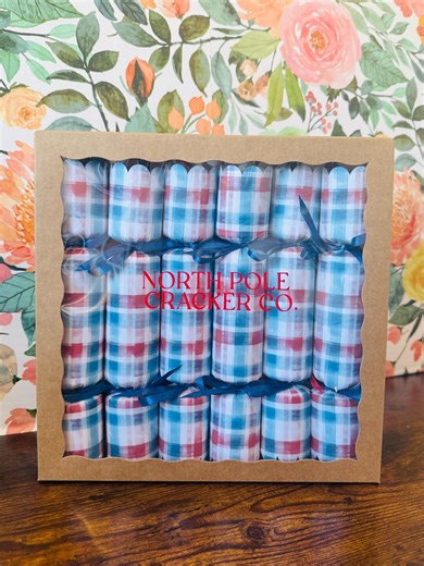 Red White Blue Patriotic Party Crackers, 4th of July Favors, Handmade Celebration Sets - Etsy
