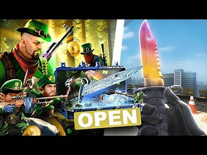 OPENING CASES & UPGRADING SKINS ON HELLCASE