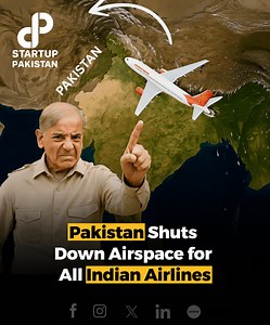 1.3M views · 9.8K reactions | Pakistan Shut Down Air Space for All Indians Airlines #Pakistan #SikhPilgrim #Visa #India | Startup Pakistan | Facebook