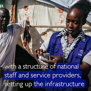 Water, sanitation and hygiene are one of the main components of the humanitarian response in South Sudan: | IOM - UN Migration