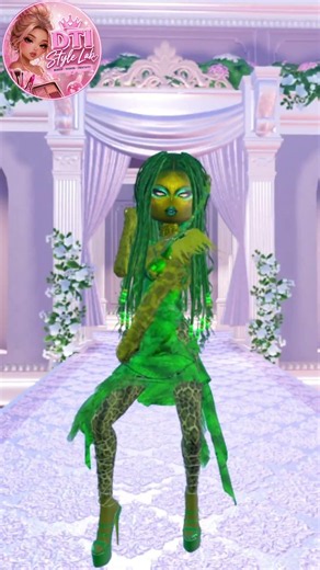 ✨🐍 Snake Look 🐍 ✨ Dress To Impress ✨ DTI Makeup Transformation including codes ✨