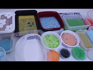 Mixing All My Slime! Making Giant Slime Smoothie (ASMR)