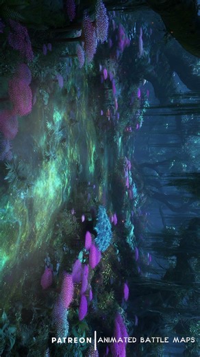 D&D | Dreamroot Swamp Backdrop | Animated Battle Maps