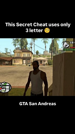 Secret Cheat in GTA San Andreas 👇🏻 ...... . dddddddaaaaaadwd . . . . . . . . . . . . . #new #igreach #explore #newreel #gta #gtasanandreas #grandtheftauto #rockstargames #sanandreas #cj #gaming #ps2 #videogames #nostalgia | Retro Saga