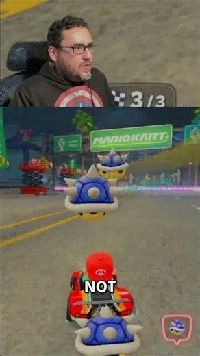 Blue Shell MAYHEM - This was a little excessive! #shorts