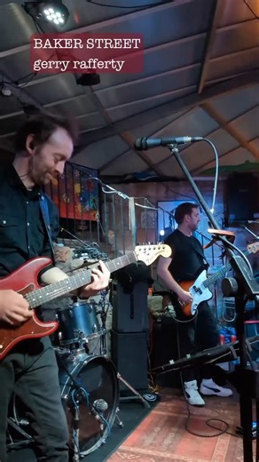 Baker Street (no sax ) Live with my covers band Three Card Trick at the Clutha Bar, Glasgow 27/4/25 #mexigary #threecardtrick #roguebiology #cardboardengine #newmusic | MexiGary | Facebook