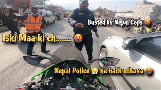 7M views · 433 reactions | Nepal police se hui Ladai|Zx10r ko kr dia seize@rajkumarthapamagar32 @alishakhadgi9769 | Suraj Verma-Legal Banjara | Facebook