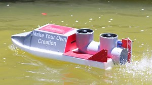 398K views · 10K reactions | Learn : How to make a JET Boat - Using EDF Motor Thanks, Have a Great DAY | Make Your Own Creation | Facebook