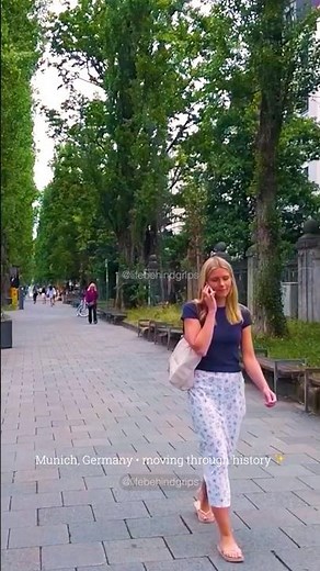 Munich Walking Tour | Siegestor & City Timelapse - Germay Travel 🇩🇪 #shorts