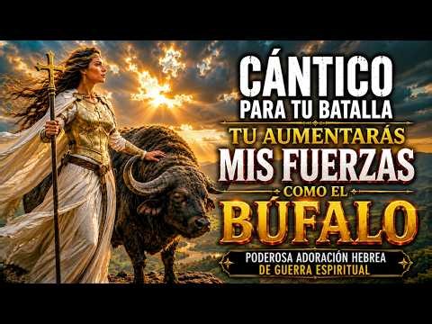 ⚔️SEÑOR, AUMENTA MIS FUERZAS COMO LAS DEL BÚFALO | PODEROSA ADORACIÓN HEBREA DE GUERRA ESPIRITUAL 🔥