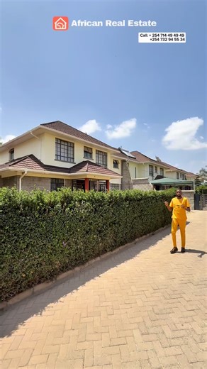 African Real Estate on Instagram: "🏡 4-Bedroom + family room Mansion– Kitengela • Spacious & modern design • Secure neighborhood • Perfect family home or investment ✅price ksh. 12Million 📞 Call: +254 714 49 49 49 / +254 732 94 55 34 #africanrealestate #MansionForSale #RealEstateKenya #DreamHome #LuxuryLiving"