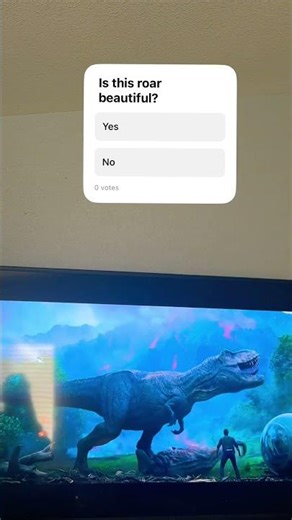 Rexys roar from Jurassic world fallen kingdom