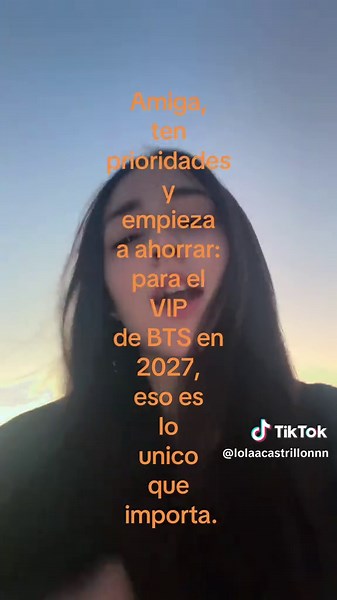 Ahorrar para el VIP de BTS en 2027: ¿llegaré con 0€ ahorrados?