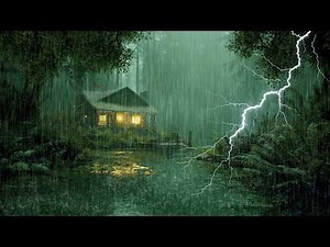 HEAVY RAIN AND THUNDER SOUNDS - DEEP SLEEP | Thunderstorm for Sleeping - Rain Sound Comfort #2