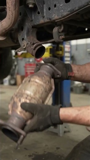 how to change catalyst converter in trucks step by step #creatx #yshorts #future #steam #plantes