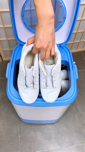 😱 सिर्फ़ ₹350 में? 🔥 Mini Washing Machine जो जूते भी धो दे! #besthomegadgets #shorts #washingmachine